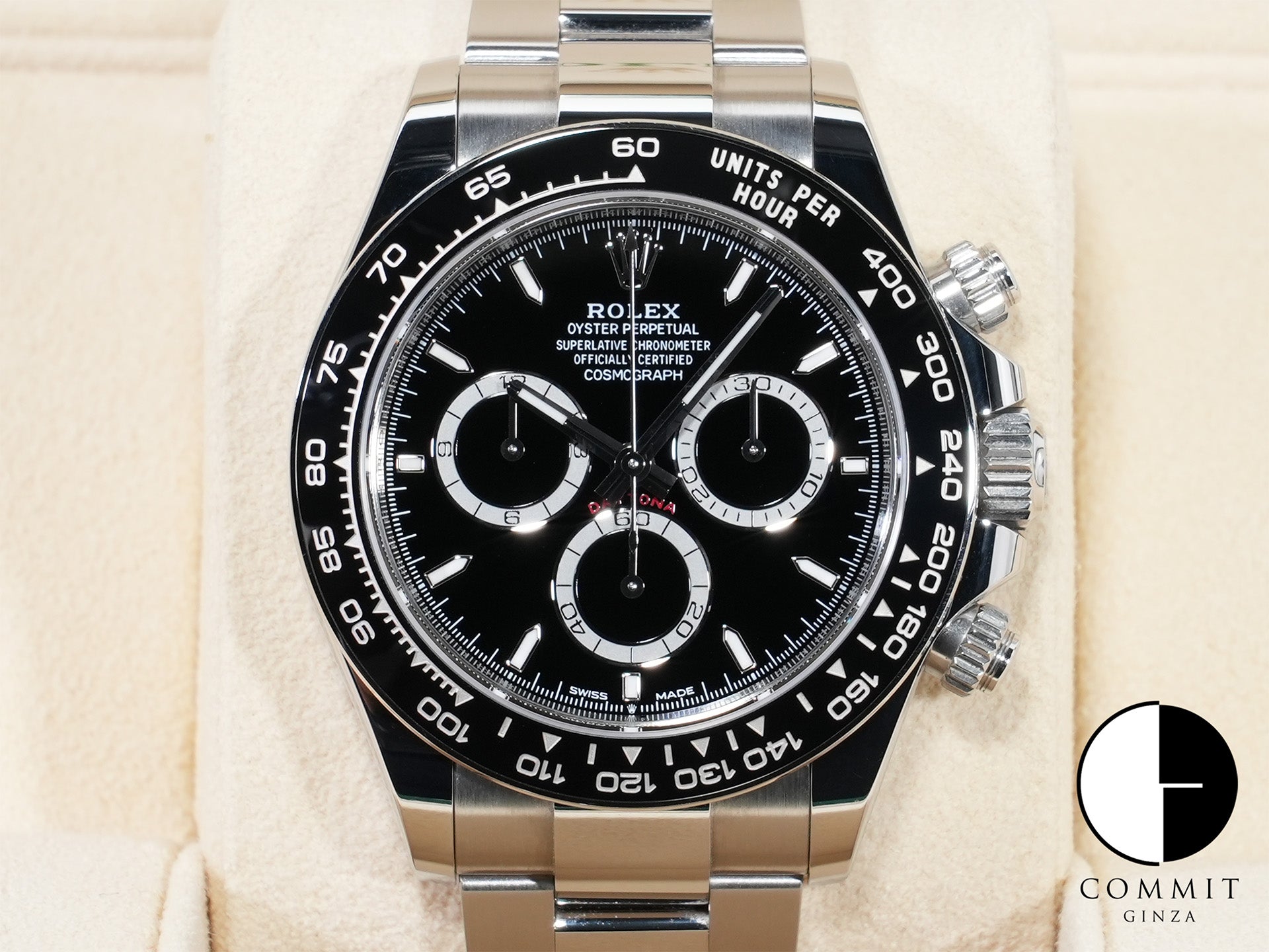 ロレックス デイトナ Ref.126500LN ステンレススチール ブラック文字盤 中古 6zapnmsc 商品画像1