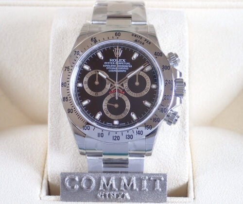 ロレックス デイトナ Ref.116520 ブラック文字盤 未使用 daytona-21 商品画像1