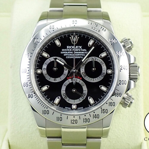 ロレックス デイトナ Ref.116520 ステンレススチール ブラック文字盤 商品画像1