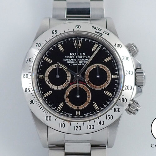 ロレックス デイトナ エルプリメロ Ref.16520 ステンレススチール ブラック文字盤 商品画像1