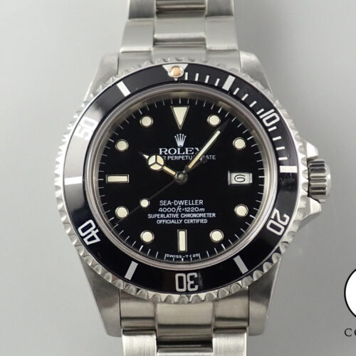 ロレックス シードゥエラー トリプルシックス Ref.16660 ステンレススチール ブラック文字盤 商品画像1