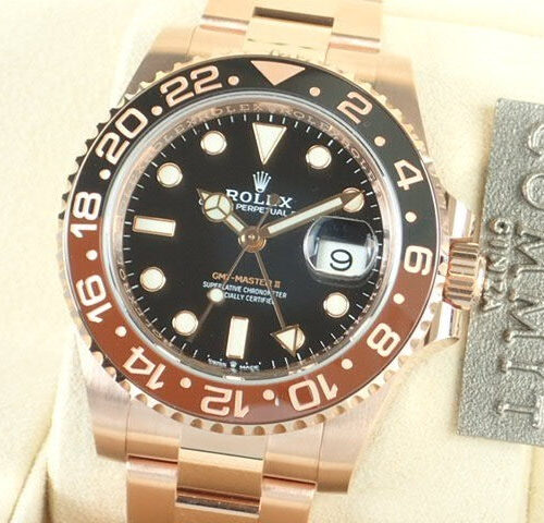 ロレックス GMTマスターII Ref.126715CHNR ブラック文字盤 未使用 gmt-master-42 オイスターブレスレット オイスターブレスレット 商品画像1