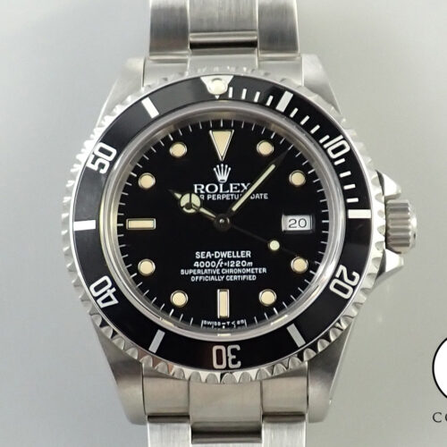 ロレックス シードゥエラー Ref.16600 ステンレススチール ブラック文字盤 商品画像1