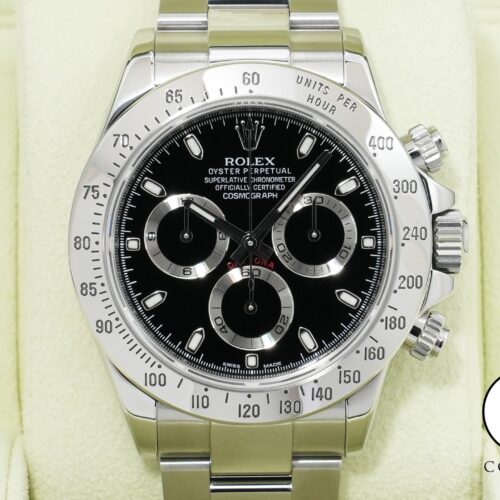 ロレックス デイトナ Ref.116520 ステンレススチール ブラック文字盤 美品 gguga8gn 商品画像1