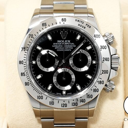 ロレックス デイトナ Ref.116520 ステンレススチール ブラック文字盤 美中古 rmsfuzh2 商品画像1
