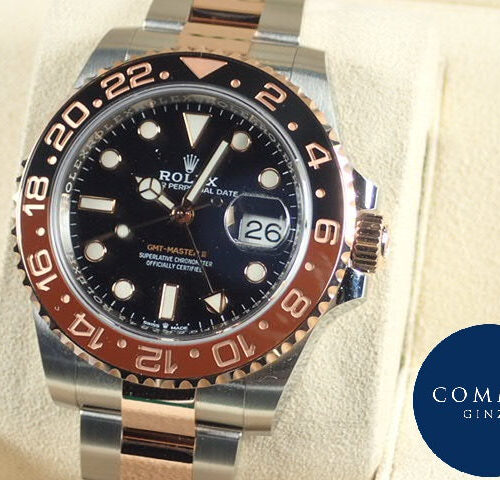 ロレックス GMTマスターII Ref.126711CHNR ブラック文字盤 未使用 gmt-master-137 オイスターブレスレット オイスターブレスレット 商品画像1