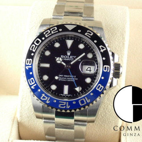 ロレックス GMTマスターII Ref.116710BLNR ブラック文字盤 未使用 gmt-master2-116 オイスターブレスレット 商品画像1