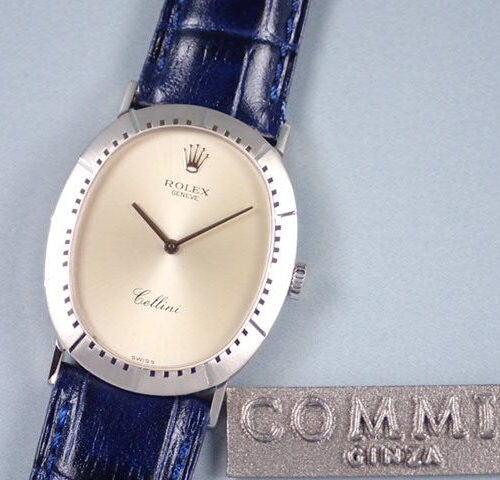 ロレックス チェリーニ Ref.4056/9 シルバー文字盤 中古 cellini-2 商品画像1