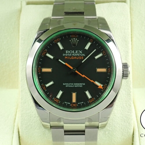 ロレックス ミルガウス Ref.116400GV ステンレススチール ブラック文字盤 商品画像1