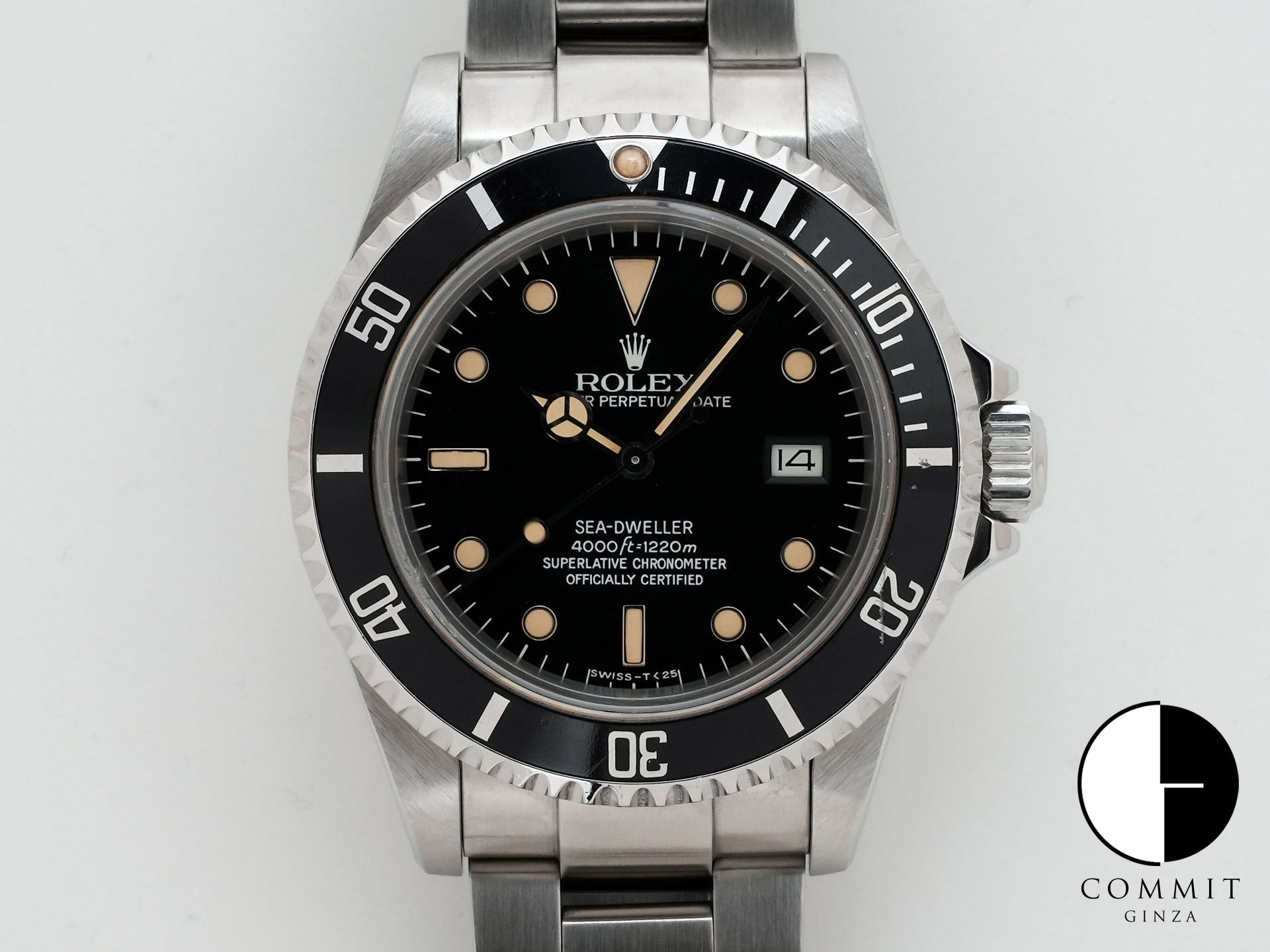 ロレックス シードゥエラー トリプルシックス Ref.16660 ステンレススチール ブラック文字盤 商品画像1