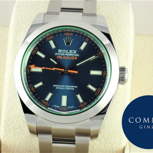 ロレックス ミルガウス Ref.116400GV Zブルー文字盤 中古 milgauss-20 商品画像1