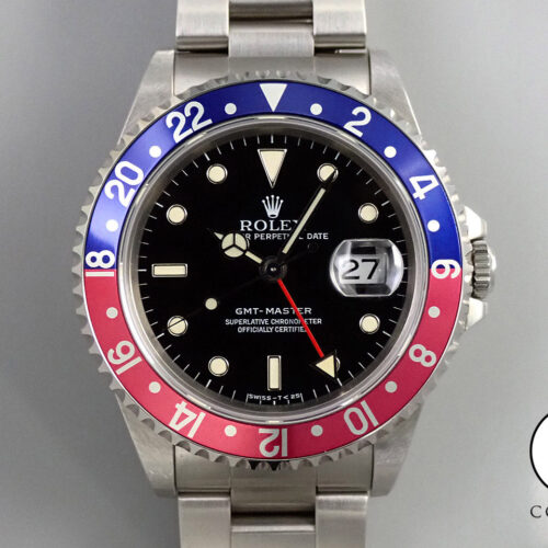 ロレックス GMTマスター Ref.16700 ステンレススチール ブラック文字盤 オイスターブレスレット 商品画像1