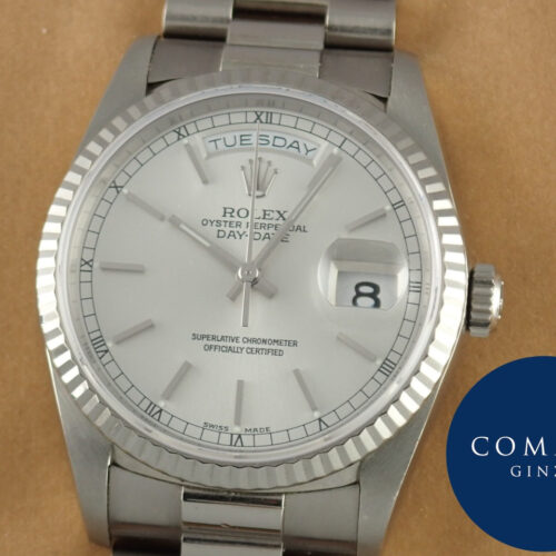 ロレックス デイデイト Ref.18239 ブラック文字盤 中古 day-date-56 商品画像1