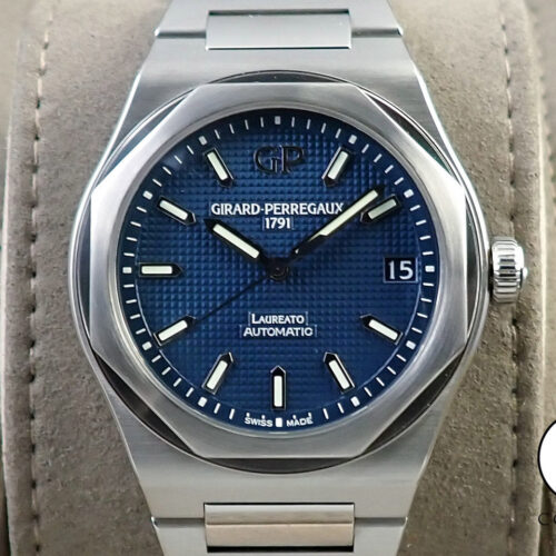 ジラールペルゴ ロレアート Ref.81010-11-431-11A ブルー文字盤 美品 U1LSPKRM 商品画像1