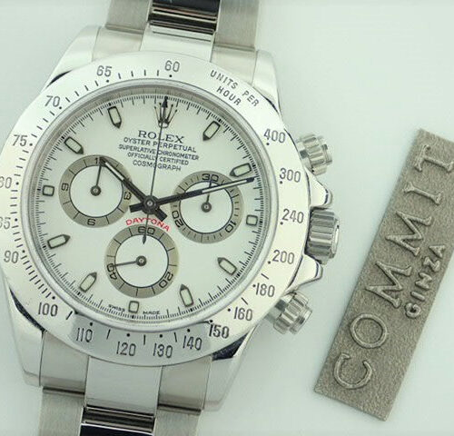 ロレックス デイトナ Ref.116520 ホワイト文字盤 中古 daytona-222 商品画像1