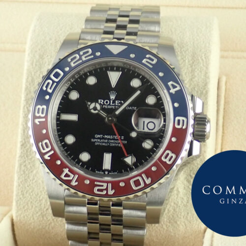 ロレックス GMTマスターII Ref.126710BLRO ブラック文字盤 未使用 gmt-master2-85 ジュビリーブレスレット 商品画像1