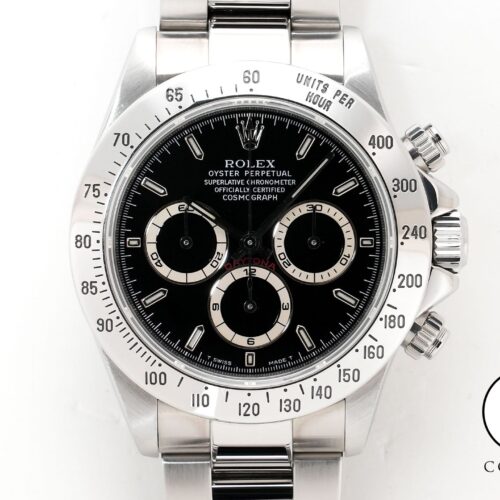 ロレックス デイトナ エルプリメロ Ref.16520 ステンレススチール ブラック文字盤 中古 7xeh2pku 商品画像1