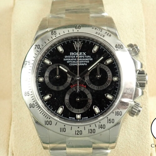 ロレックス デイトナ Ref.116520 ステンレススチール ブラック文字盤 商品画像1