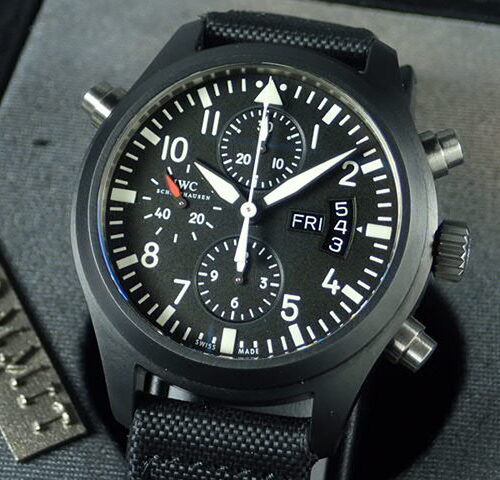 IWC パイロットウォッチ Ref.IW378601 ブラック文字盤 中古 pilot-4 商品画像1
