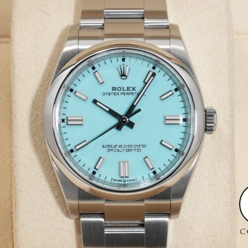 ロレックス オイスターパーペチュアル36 Ref.126000 ステンレススチール ターコイズ文字盤 商品画像1