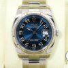 ロレックス デイトジャスト36 Ref.116234 ステンレススチール/ホワイトゴールド ブルーアラビア文字盤 中古 b8snzn4o 商品画像1
