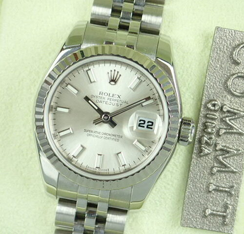 ロレックス デイトジャスト Ref.179174 シルバー バーインデックス文字盤 中古 datejust-52 ジュビリーブレスレット 商品画像1