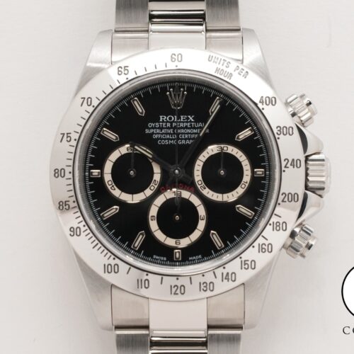 ロレックス デイトナ エルプリメロ Ref.16520 ステンレススチール ブラック文字盤 商品画像1