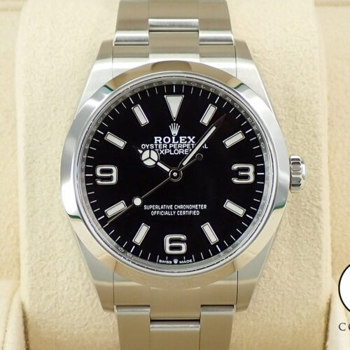 ロレックス エクスプローラー36 Ref.124270 ステンレススチール ブラック文字盤 商品画像1