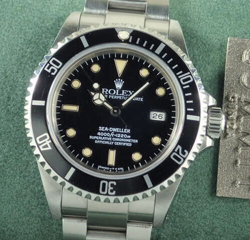 ロレックス シードゥエラー Ref.16600 ブラック文字盤 中古 post-39916 商品画像1