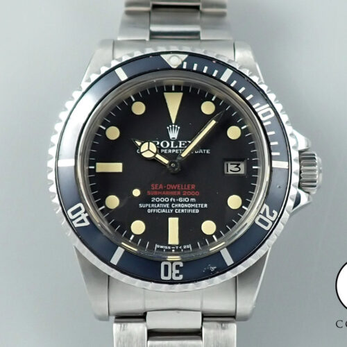 ロレックス シードゥエラー Ref.1665 ステンレススチール ブラック文字盤 商品画像1