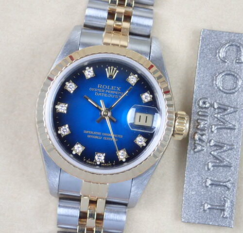 ロレックス デイトジャスト Ref.69173G ブルーグラデーション文字盤 中古 datejust-21 ジュビリーブレスレット 商品画像1