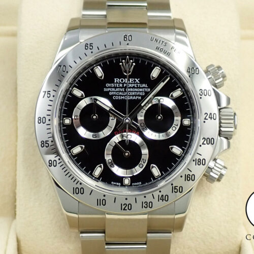 ロレックス デイトナ Ref.116520 ステンレススチール ブラック文字盤 商品画像1