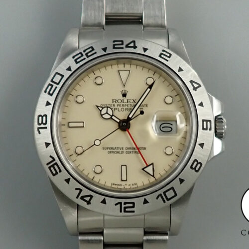 ロレックス エクスプローラーII Ref.16550 ステンレススチール アイボリー文字盤 商品画像1