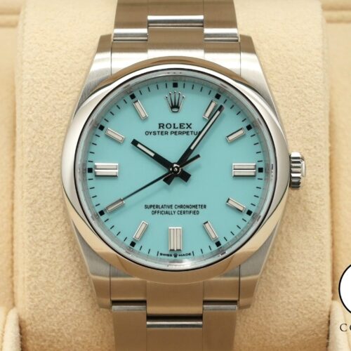ロレックス オイスターパーペチュアル36 Ref.126000 ステンレススチール ターコイズ文字盤 商品画像1