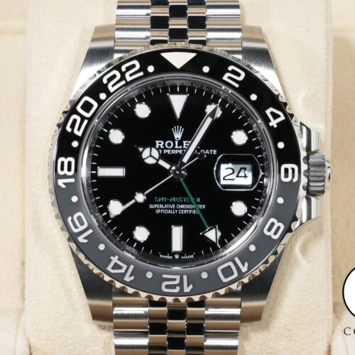 ロレックス GMTマスターII Ref.126710GRNR ステンレススチール ブラック文字盤 ジュビリーブレスレット 商品画像1