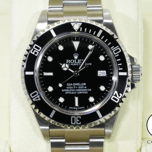 ロレックス シードゥエラー Ref.16600 ステンレススチール ブラック文字盤 デッドストック krujv497 商品画像1