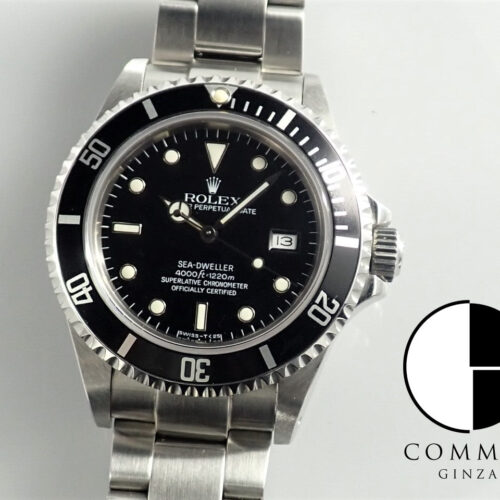 ロレックス シードゥエラー トリプルシックス Ref.16660 ステンレススチール ブラック文字盤 商品画像1