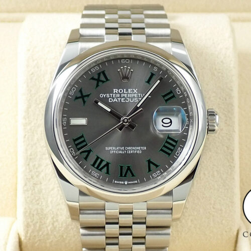 ロレックス デイトジャスト36 Ref.126200 ステンレススチール スレート文字盤 ジュビリーブレスレット 商品画像1