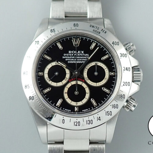 ロレックス デイトナ エルプリメロ Ref.16520 ステンレススチール ブラック文字盤 商品画像1