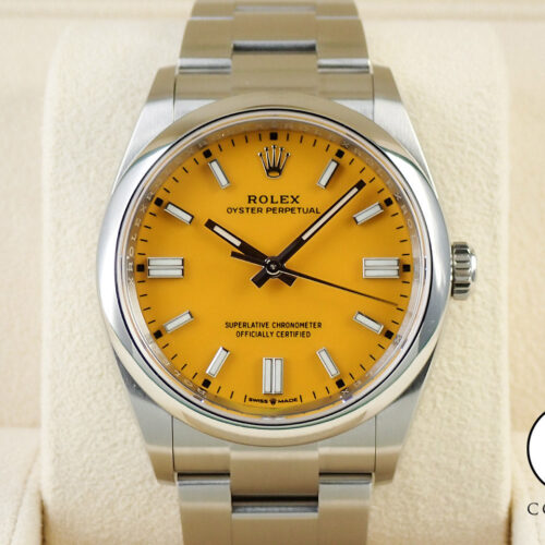 ロレックス オイスターパーペチュアル36 Ref.126000 ステンレススチール イエロー文字盤 商品画像1