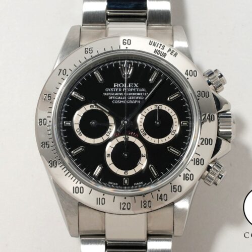ロレックス デイトナ エルプリメロ Ref.16520 ステンレススチール ブラック文字盤 商品画像1