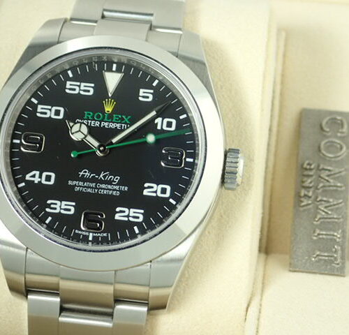 ロレックス エアキング Ref.116900 ブラック文字盤 中古 airking-12 商品画像1