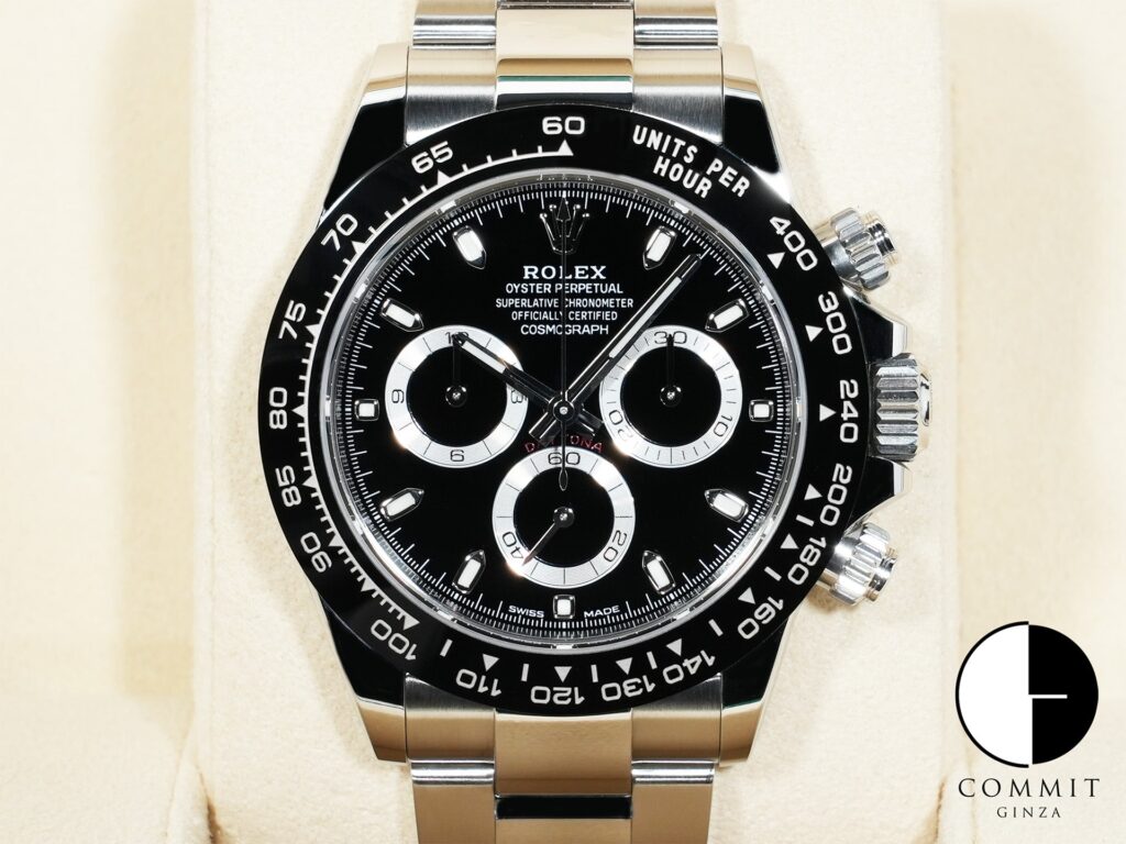 ロレックス デイトナ116500LN ブラック｜ノンポリッシュ中古の確認ポイント