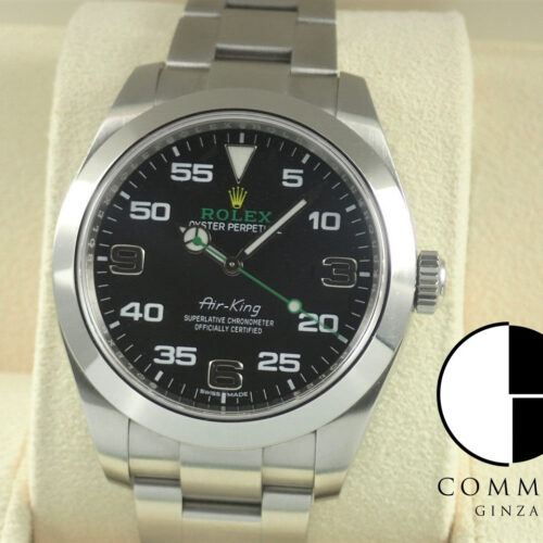 ロレックス エアキング Ref.116900 ブラック文字盤 中古 airking-42 商品画像1