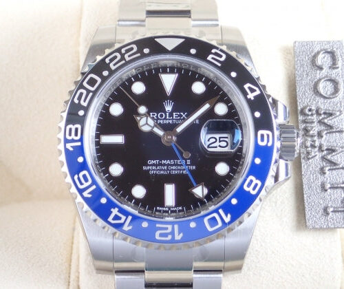 ロレックス GMTマスターII Ref.116710BLNR ブラック文字盤 未使用 gmt-master2-17 オイスターブレスレット 商品画像1