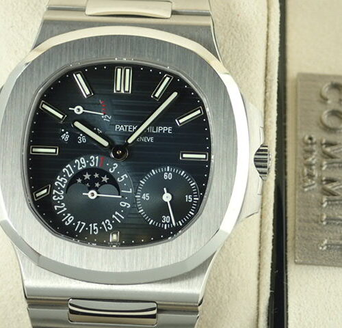 パテックフィリップ ノーチラス Ref.5712/1A-001 ブラックブルー文字盤 美品 nautilus-63 商品画像1