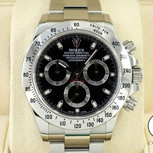 ロレックス デイトナ Ref.116520 ステンレススチール ブラック文字盤 商品画像1
