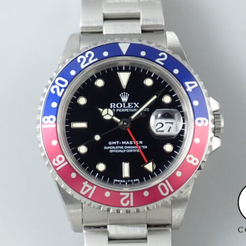 ロレックス GMTマスター Ref.16700 ステンレススチール ブラック文字盤 オイスターブレスレット 商品画像1