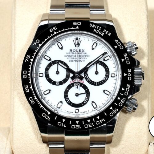 ロレックス デイトナ Ref.116500LN ステンレススチール ホワイト文字盤 中古 3bmmtxe5 商品画像1