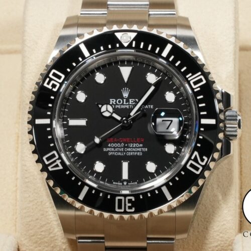 ロレックス シードゥエラー Ref.126600 ステンレススチール ブラック文字盤 商品画像1